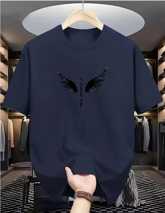 Men's Printed Wings Dri Fit T-Shirt Round Neck